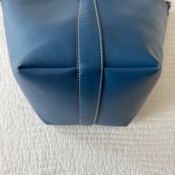 Proenza Schouler / white label Sullivan bucket Deep Blue Tote - Picture 6 of 13